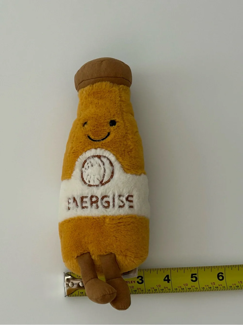 Jellycat Amuseables Energise Juice Plush Bottle Retired Energy Drink JellyJuice